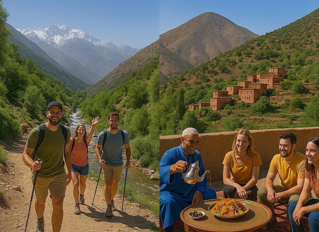 Epic Escape!Berber Day Out : Scenic Hike, Lunch & Mountain Views