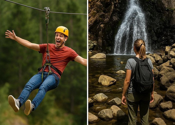 Zipline Thrills and Ourika Valley Escape